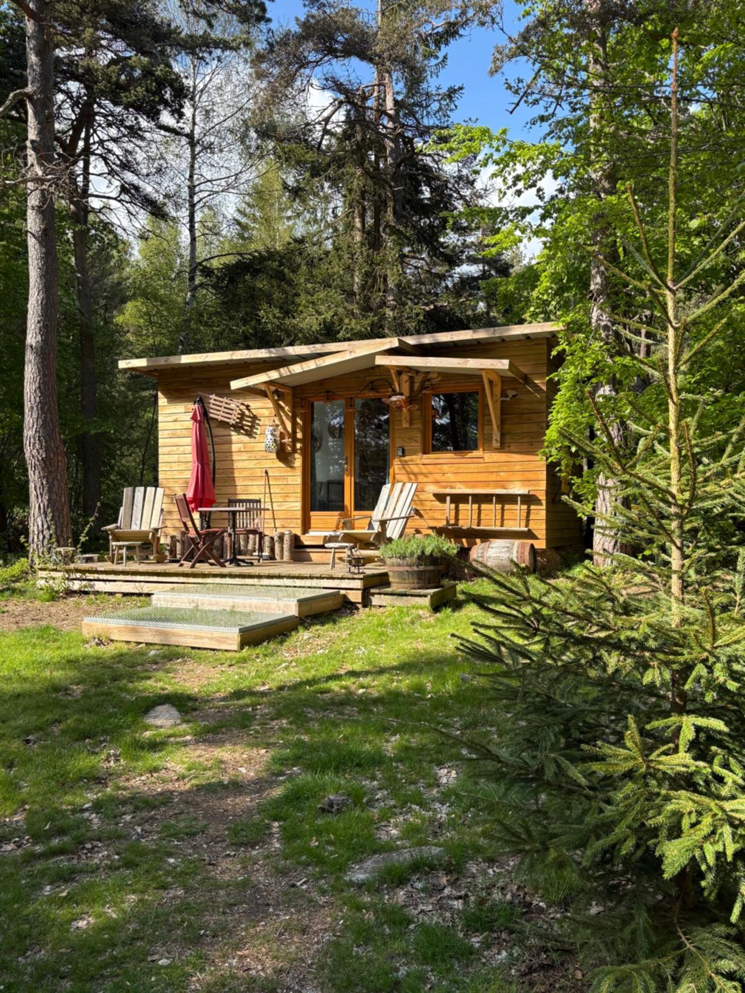 Chalet Hibou 1 Couchage En 140 Domaine De La Mamounette Champclause 외부 사진
